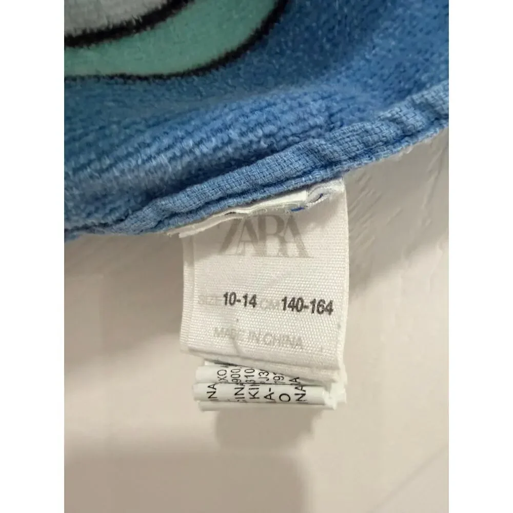 Zara Kids - POKÉMON™ Poncho Hooded Towel - Size 10-14 Years